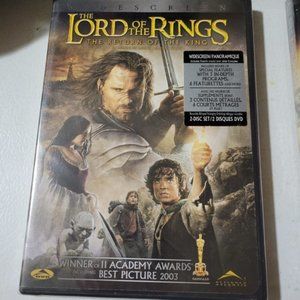 The Lord of the Rings Return of the King DVD New